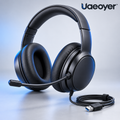 Uaeoyer™ USB Over-Ear Computer Headset with Boom Microphone
