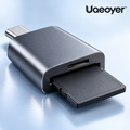 Uaeoyer™ Aluminum USB-C SD & microSD Card Reader